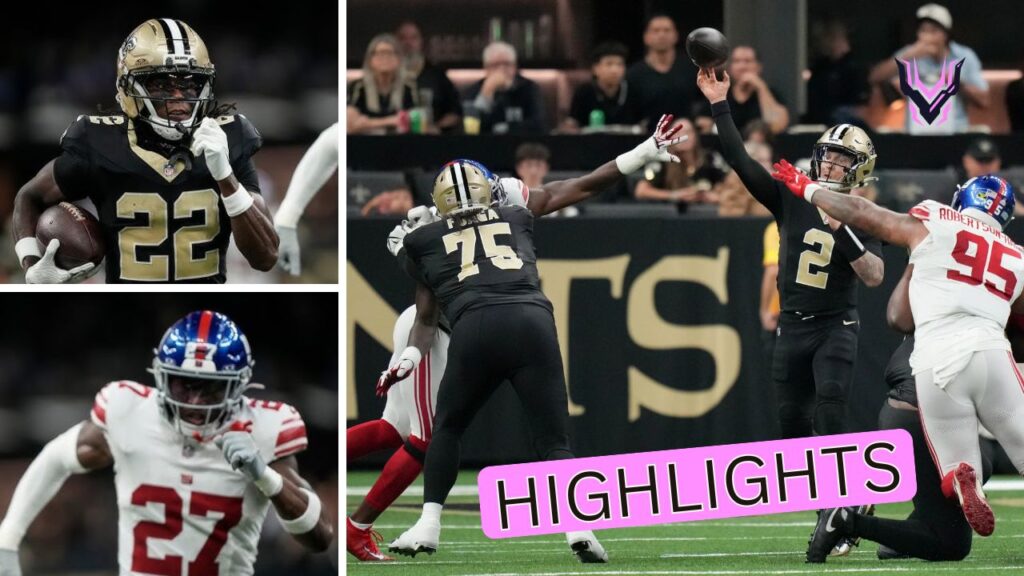 New York Giants vs New Orleans Saints