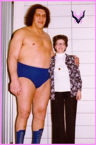 Jean Christensen Met Andre the Giant